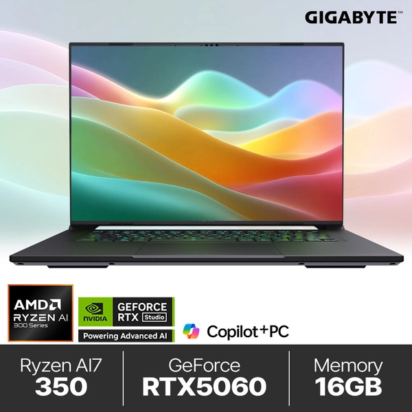 GIGABYTE AERO X16 루나 화이트 노트북